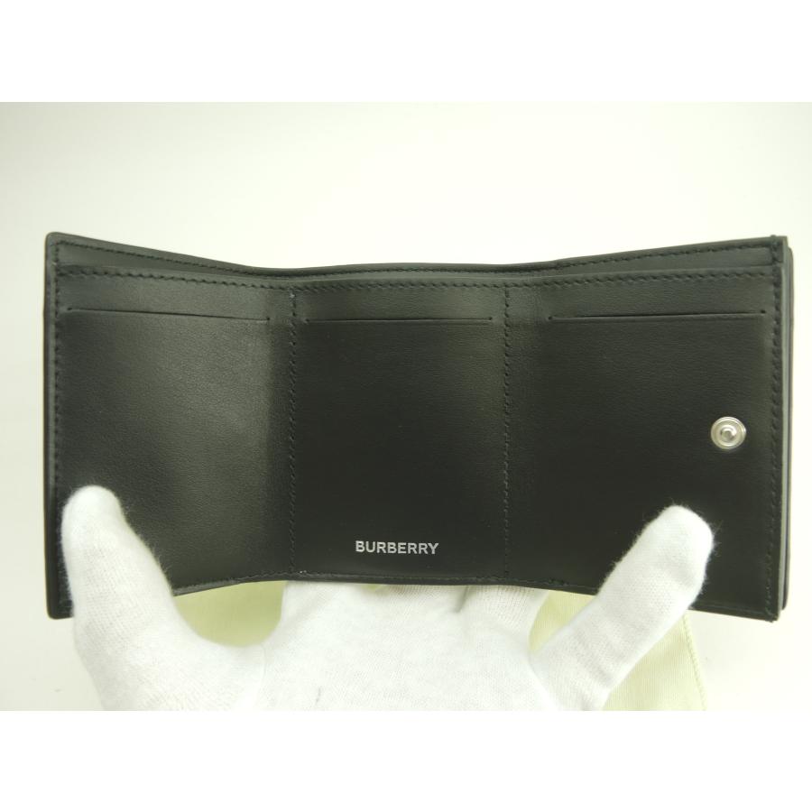 本物良品 ■バーバリー■ミニウォレット チェック キーホルダー ケース財布 BURBERRY（バーバリー） ミニウォレット チェック PVC/レザー 3折財布