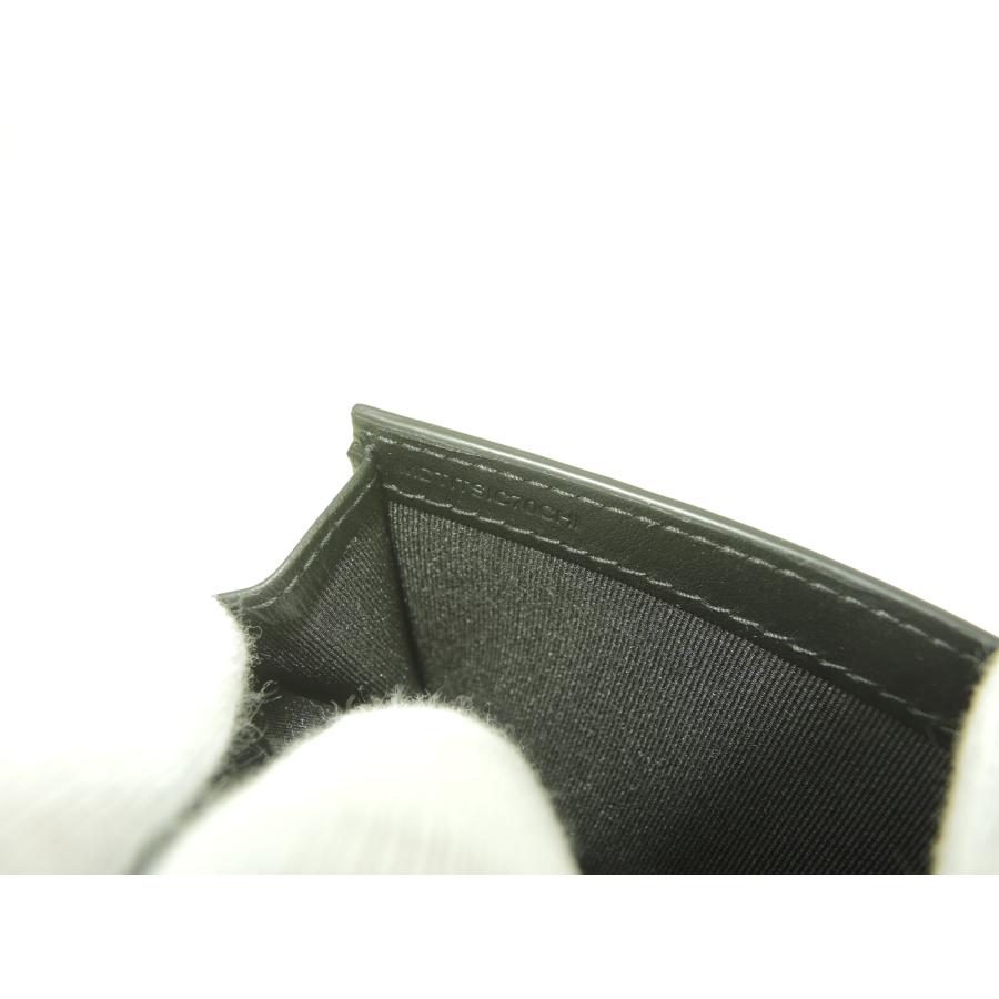 BURBERRY（バーバリー） ミニウォレット チェック PVC/レザー 3折財布