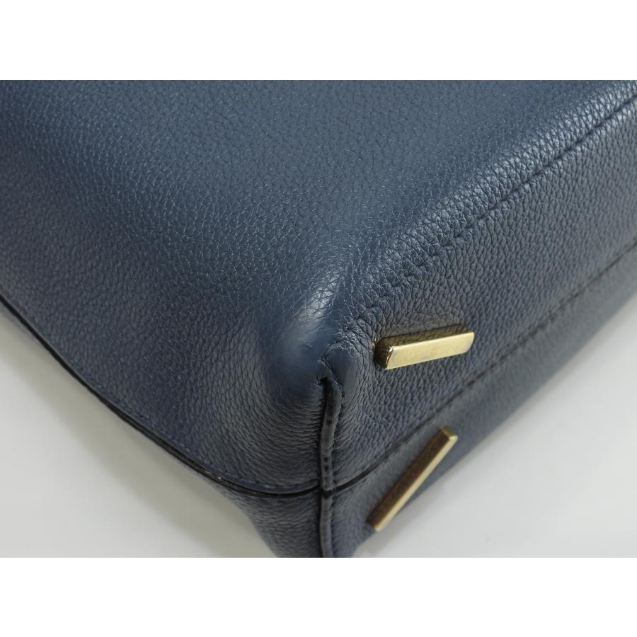 LOEWE 青いレザー バッグ ロエベ LOEWE レザーハンドバッグ 青 【公式通販】