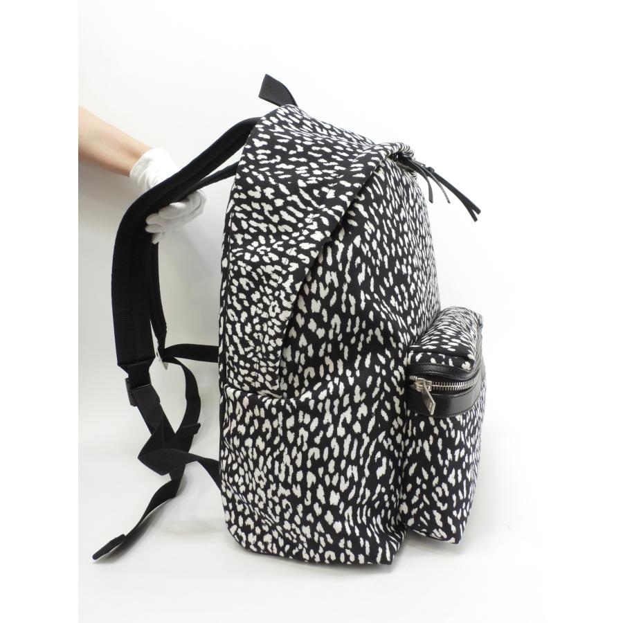 SAINT LAURENT ベイビーキャット柄バックパック 11日まで】SAINTLAURENT ベイビーキャット バックパック 【公式通販】