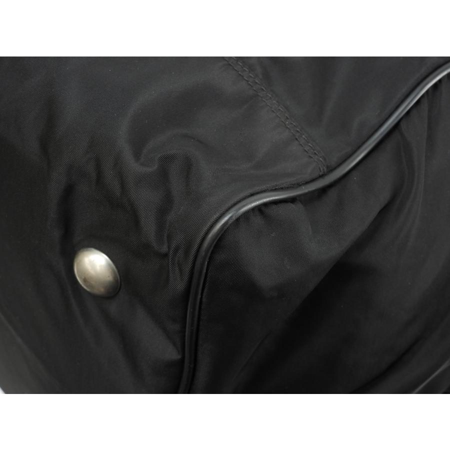 PRADA（プラダ） s付ボストンバッグ大 ナイロン 黒 トラベル 旅行用