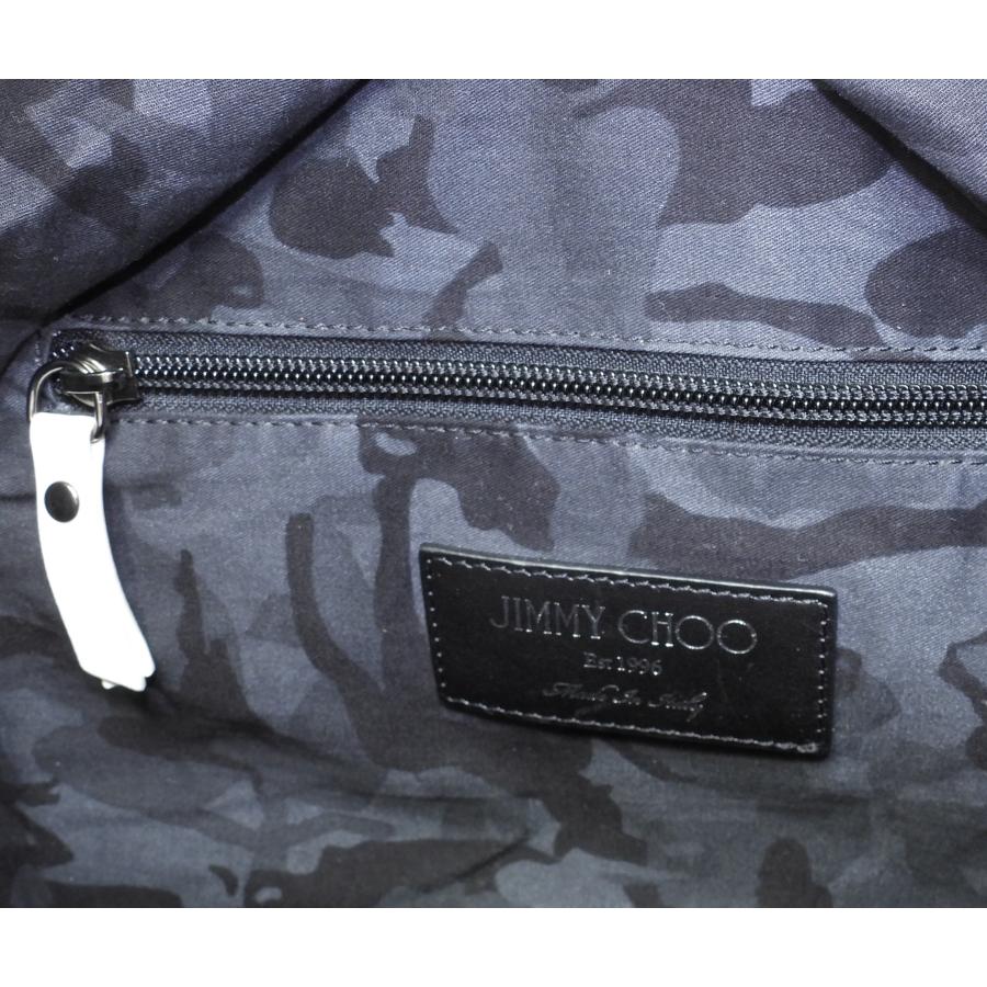 FITZROY ジミーチュウ フィッツロイ 星スタッズ レザー白 バックパック