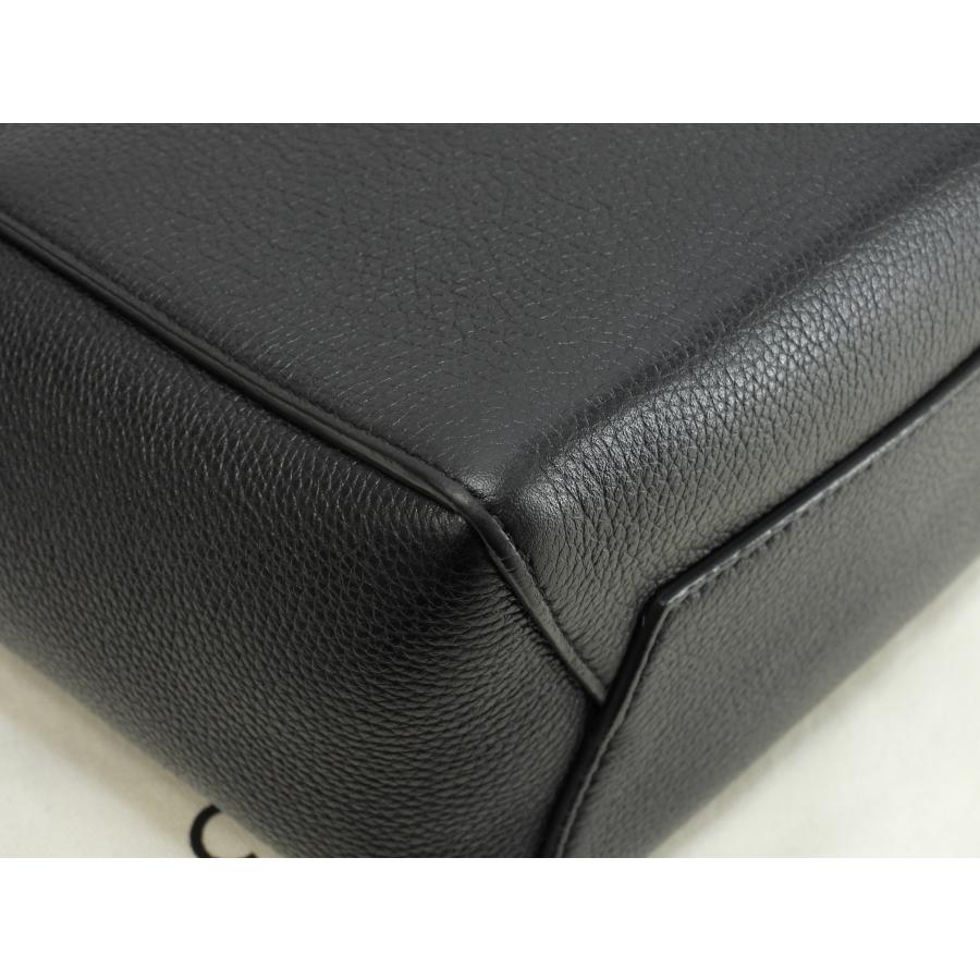 CELINE（セリーヌ） サングルバケット スモール レザー黒