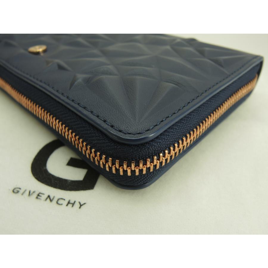 GIVENCHY レザー長財布 新品！GIVENCHY ブラックレザー長財布 - メルカリ