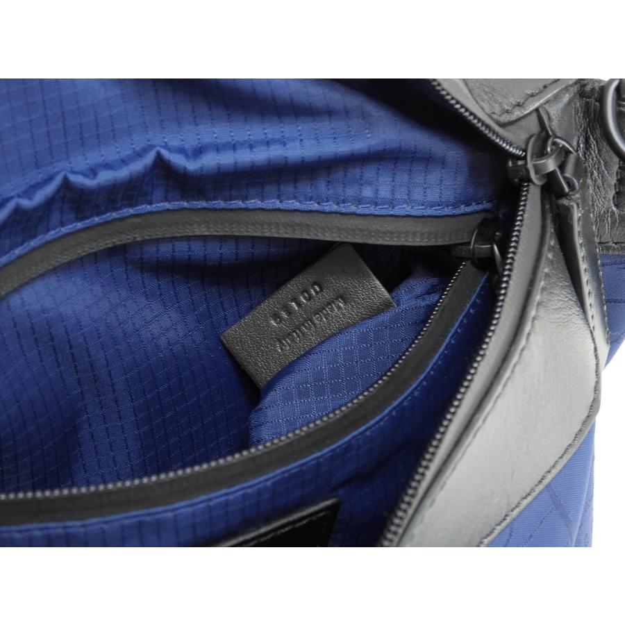 Berluti（ベルルッティ） ボディバッグ カリグラフィ ナイロン紺
