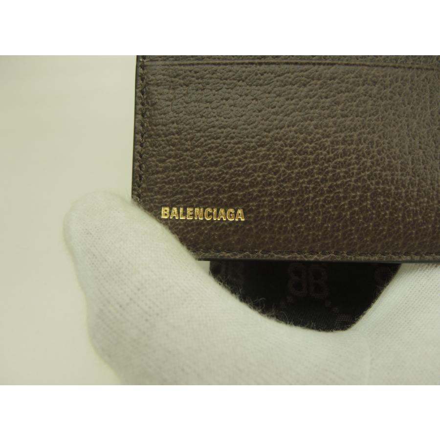 グッチバレンシアガ 2折財布 オールド BB灰 メンズ コンパクトウォレット 新品@ 6の画像