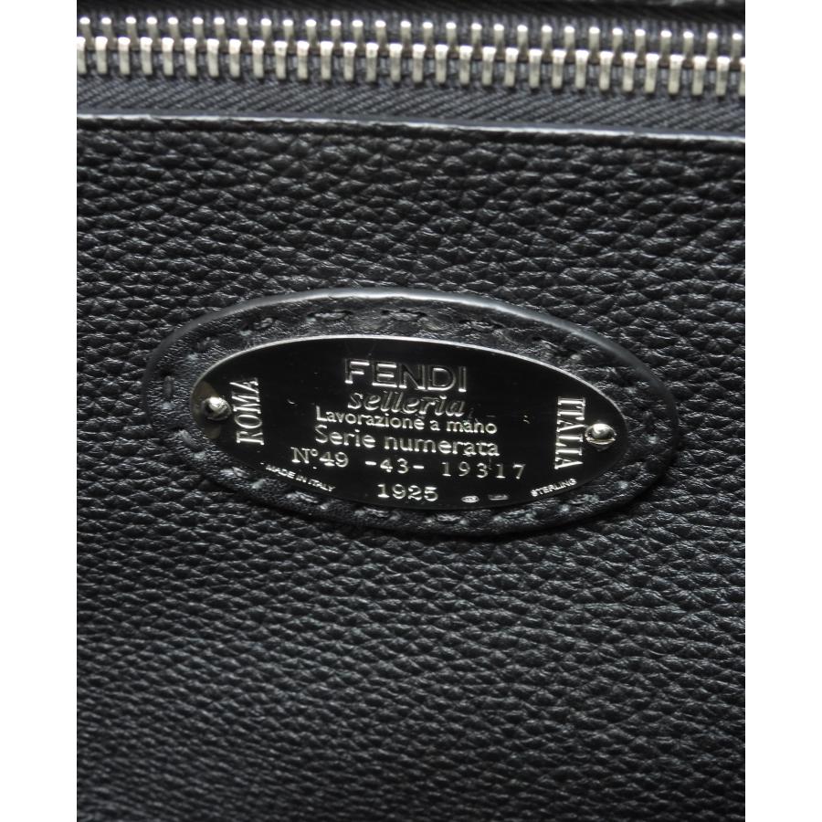 PEEKABOO フェンディ ピーカブー大 モンスター セレリア黒 メンズ