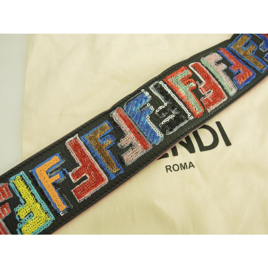 FENDI（フェンディ） ロングショルダーストラップ FFスパンコール