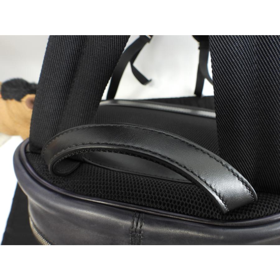 Berluti（ベルルッティ） バックパック タイムオフ レザー紺黒