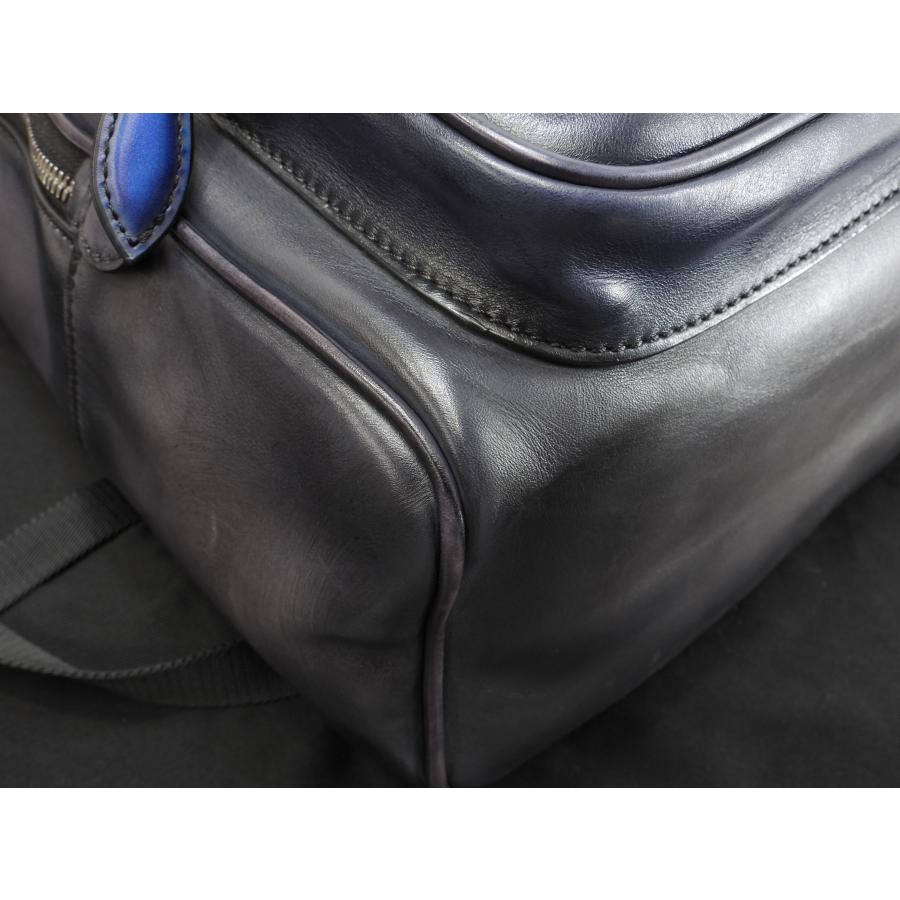 Berluti（ベルルッティ） バックパック タイムオフ レザー紺黒