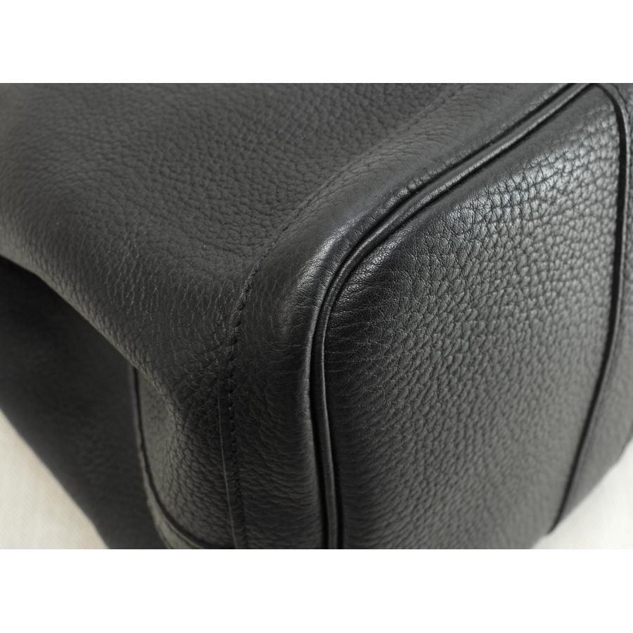 ガーデンパーティー エルメス ガーデンパーティPM ネゴンダ 黒 トート