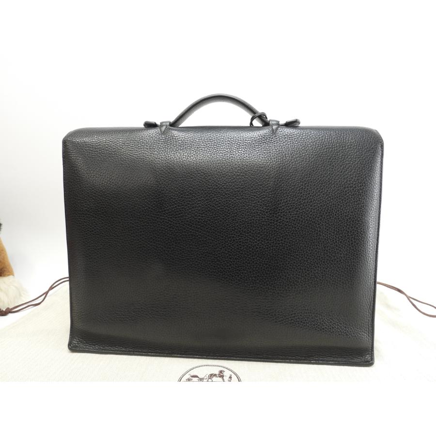 HERMES（エルメス） サックアデペッシュ38 フィヨルドレザー黒