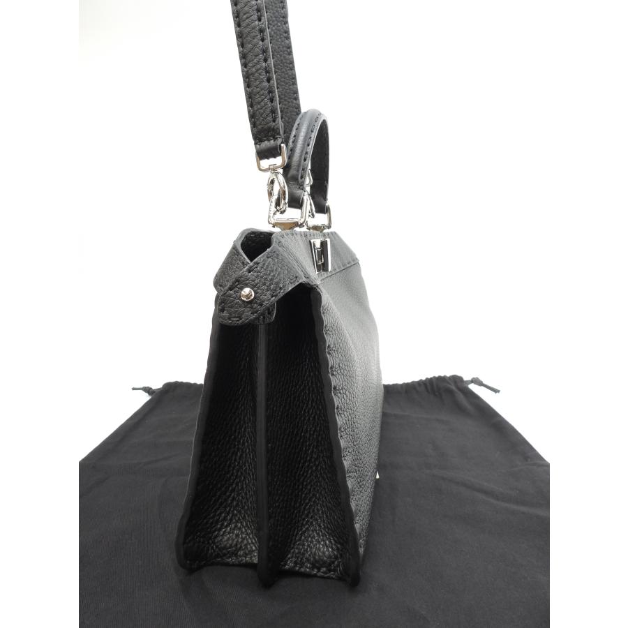 美品【フェンディ】ピーカブー セレリア ミニ / 黒 シルバー金具 美品】FENDI ピーカブー ミニ ブラック セレリア 【公式通販】