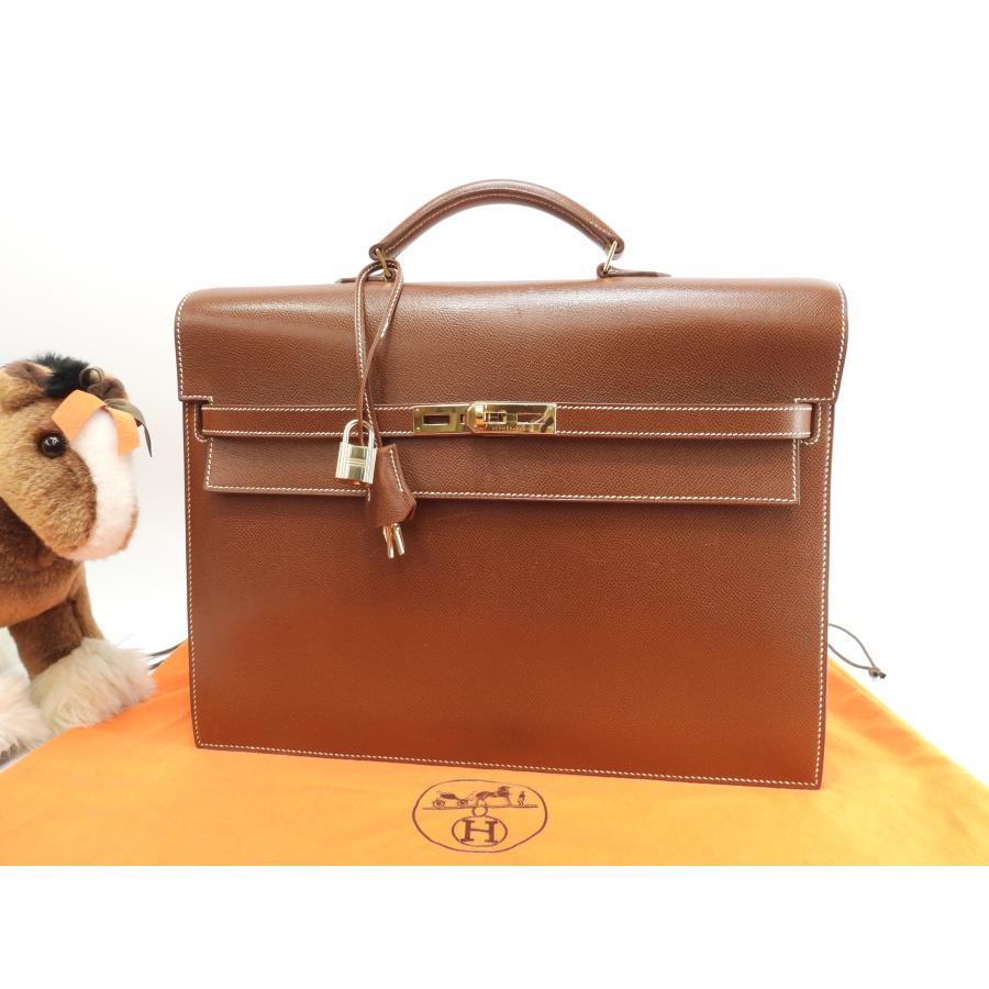 ケリーディペッシュ エルメス ケリーデペッシュ38 リセ/コニャック