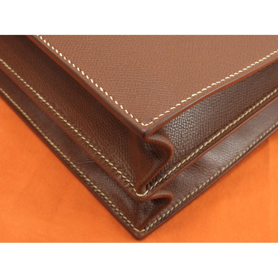 ケリーディペッシュ エルメス ケリーデペッシュ38 リセ/コニャック
