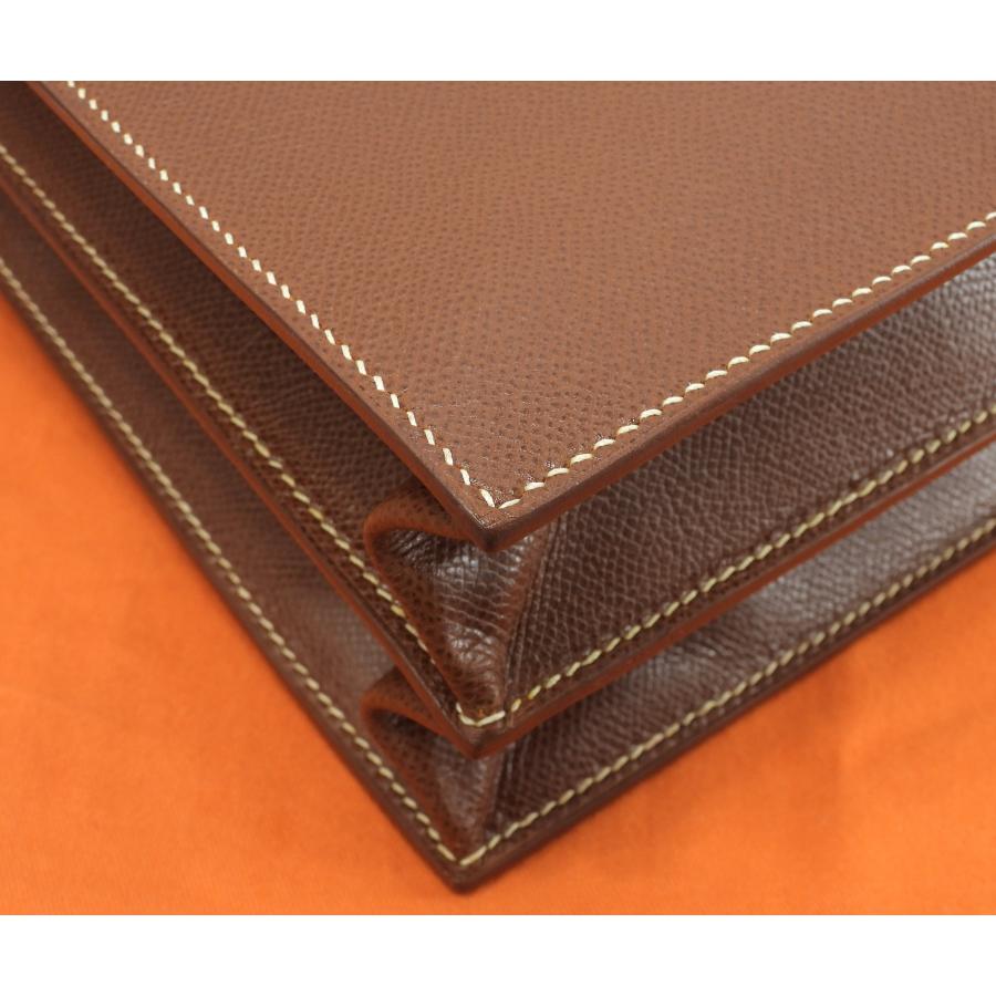 ケリーディペッシュ エルメス ケリーデペッシュ38 リセ/コニャック