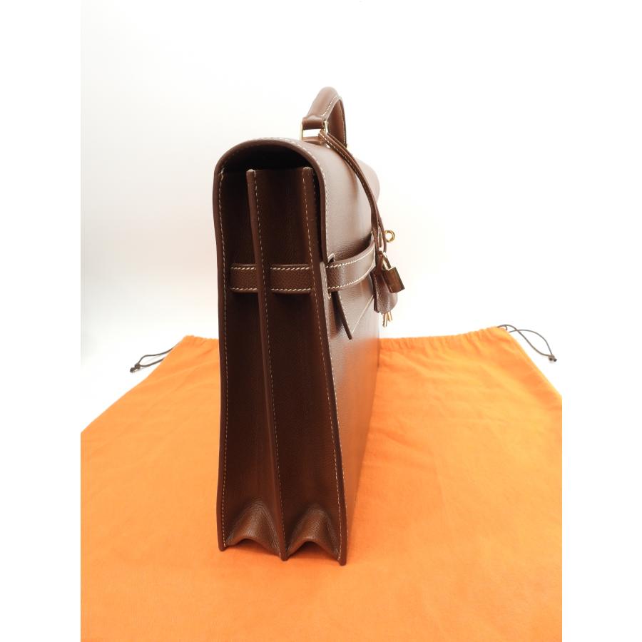 ケリーディペッシュ エルメス ケリーデペッシュ38 リセ/コニャック