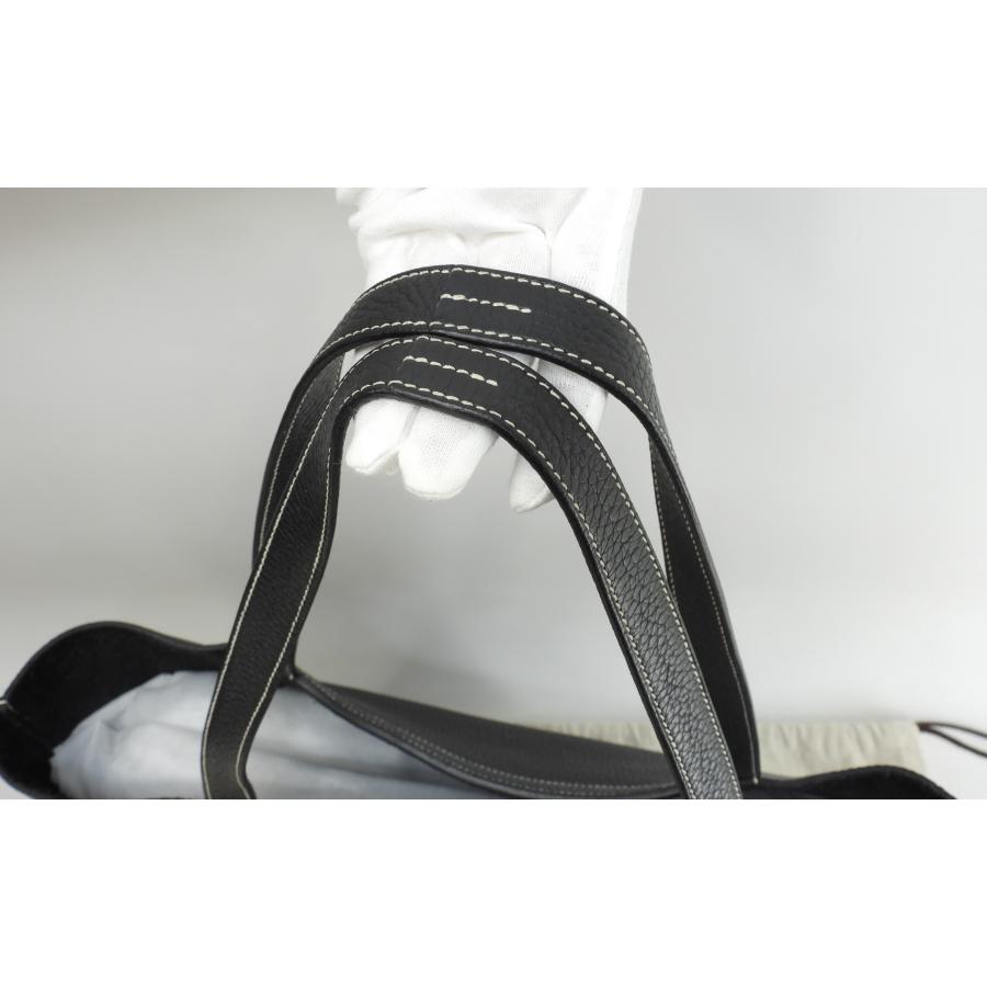 HERMES（エルメス） カバセリエ46 トリヨンクレマンス 黒 トートバッグ