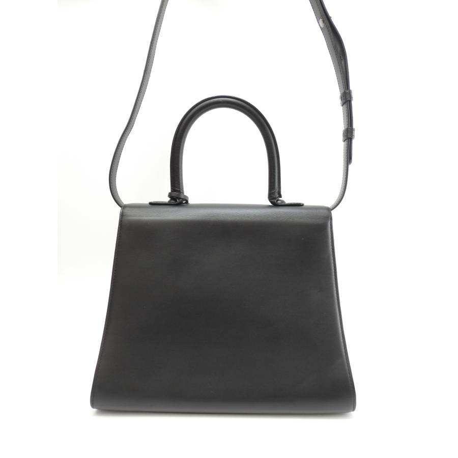 DELVAUX（デルヴォー） デルボー ブリヨンMM ボックスカーフレザー黒
