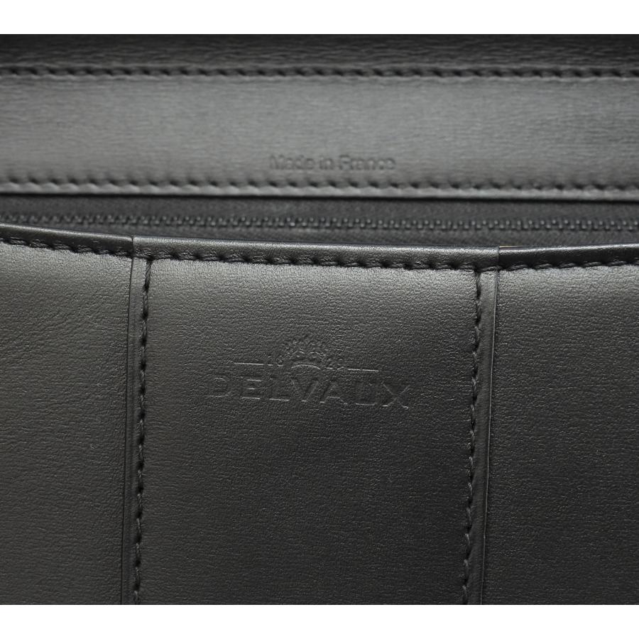 DELVAUX（デルヴォー） デルボー ブリヨンMM ボックスカーフレザー黒