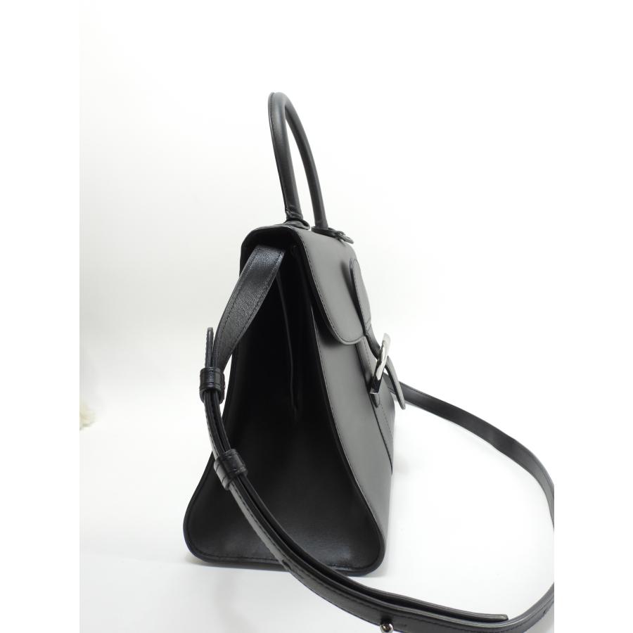 DELVAUX（デルヴォー） デルボー ブリヨンMM ボックスカーフレザー黒