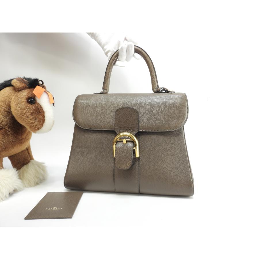 DELVAUX（デルヴォー） デルボー ブリヨンMM ヴィンテージ 型押レザー