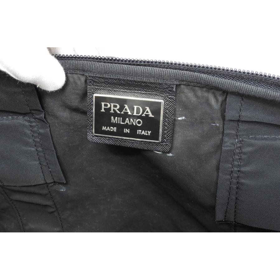 PRADA（プラダ） s付3つまちボストンバッグ大 三角プレート ナイロン