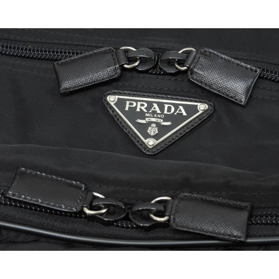 PRADA（プラダ） s付3つまちボストンバッグ大 三角プレート ナイロン