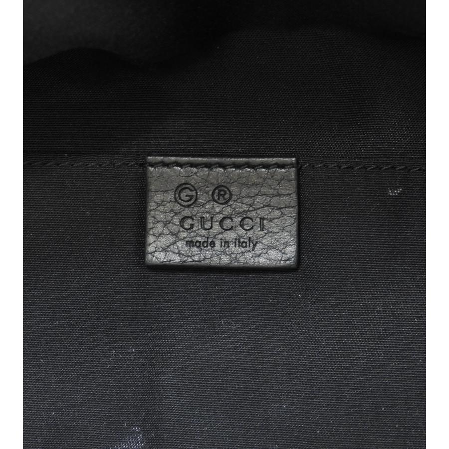 GGキャンバス グッチ ベルトバッグ GG ナイロン黒 ボディバッグ