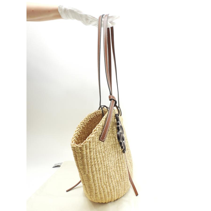 Basket（LOEWE） ロエベ シェル バスケットバッグスモール ナチュラル