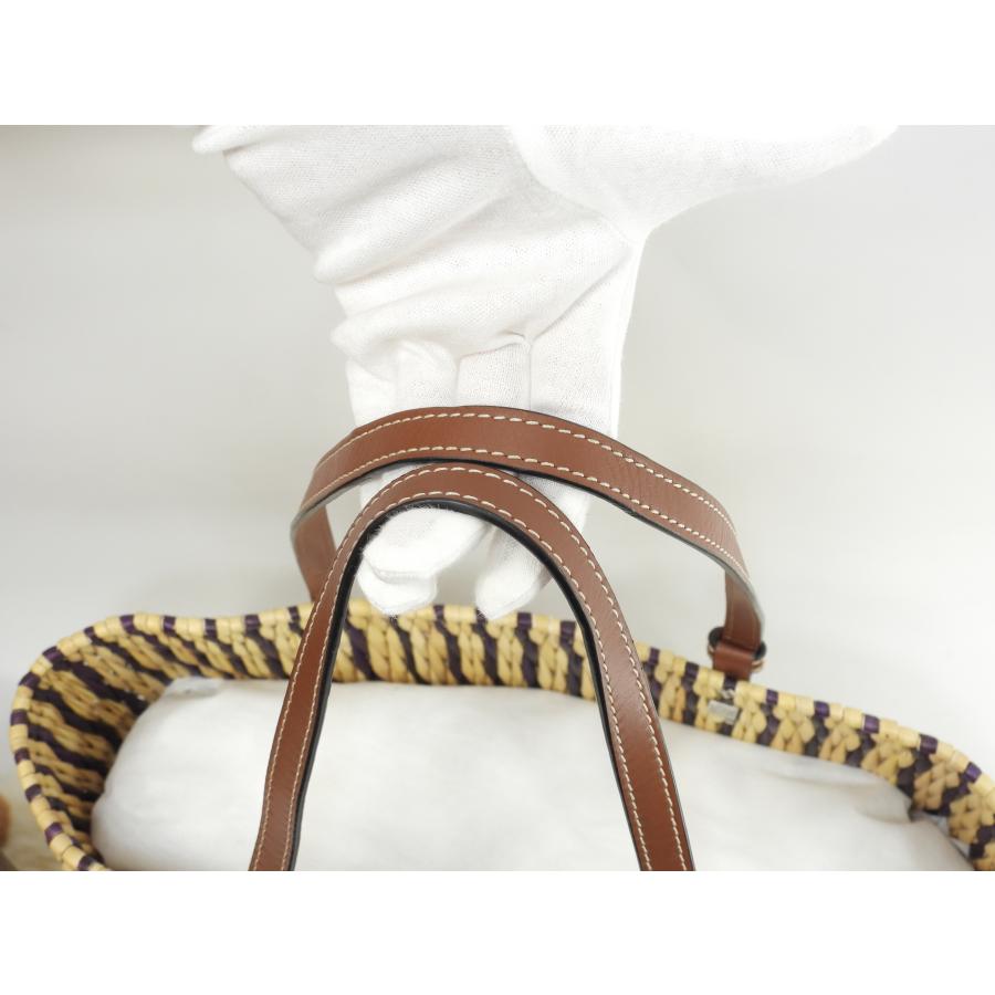 Basket（LOEWE） ロエベ スクエアトート中 パウラズイビザ ナチュラル