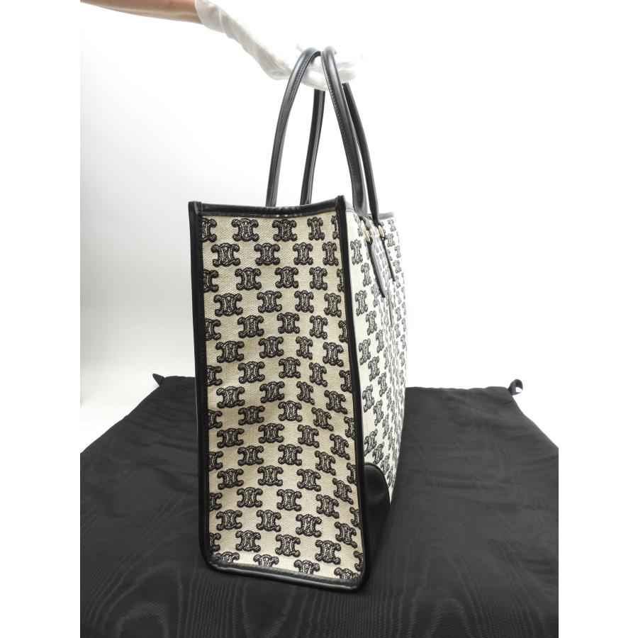 CABAS（CELINE） セリーヌ ホリゾンタルカバトートバッグ大 トリオンフ