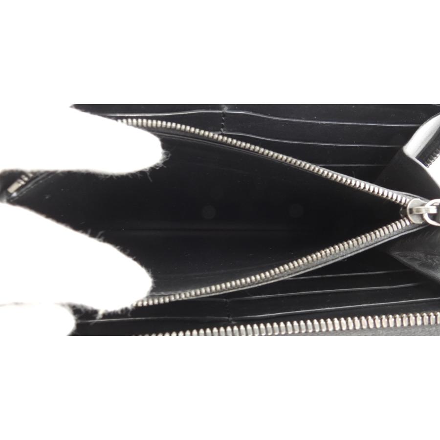 Berluti（ベルルッティ） イタウバ カリグラフィ レザー青 ジップ長