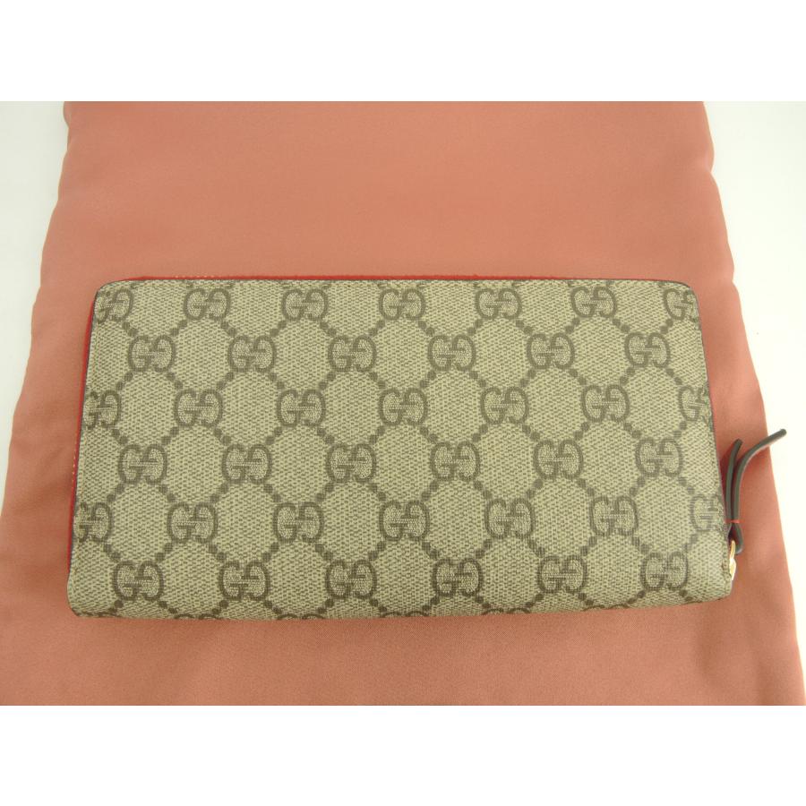 グッチ ロングウォレット ボスコ GGオールド灰 ジップアラウンド長財布 新品@ 1の画像