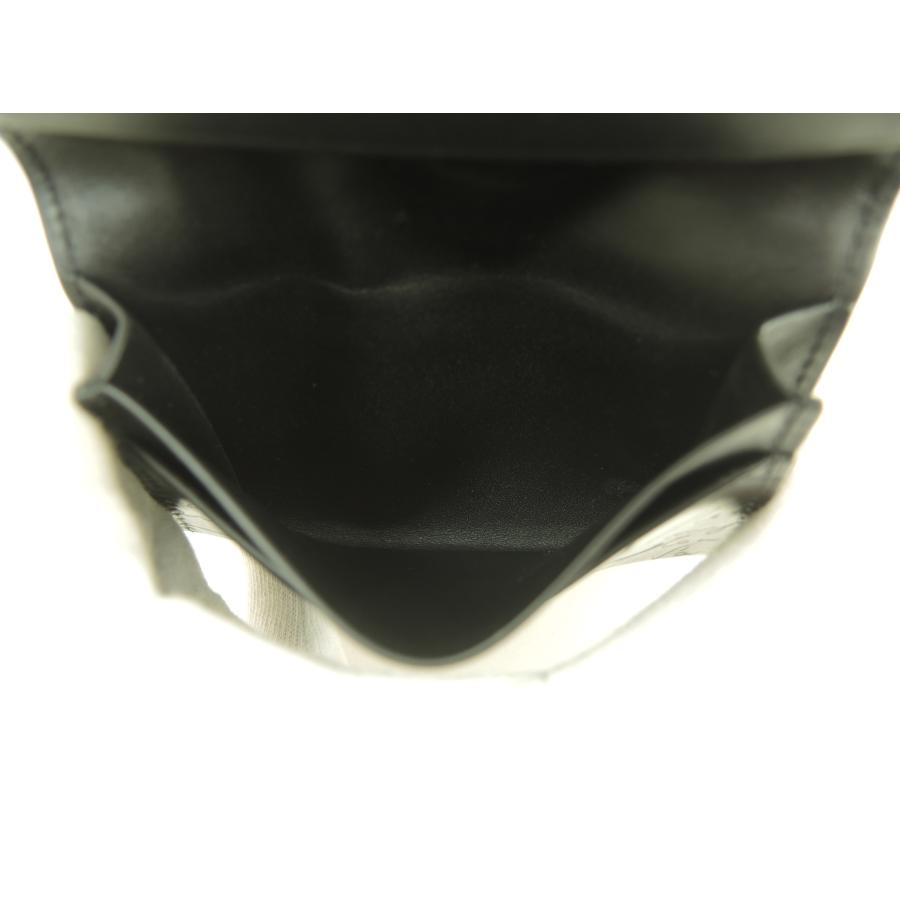 Berluti ベルルッティ カリグラフィ ブラック 黒 レザー ケース 小銭入れ メンズ 401452 【中古】 Berluti（ベルルッティ） カードケース カリグラフィ レザー黒 2折名刺