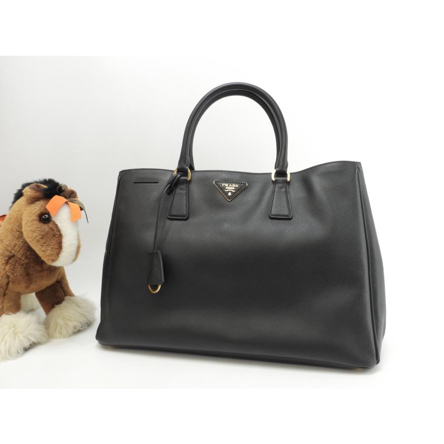 GALLERIA（PRADA） プラダ トートバッグ ガレリアGM サフィアーノ黒