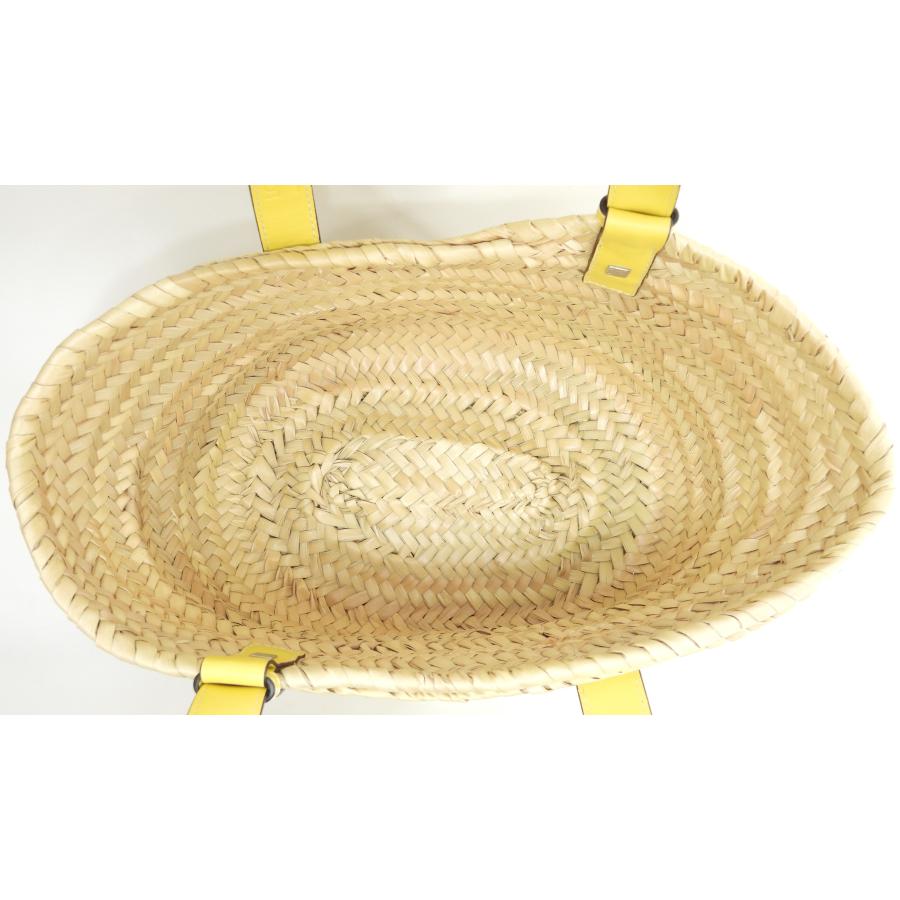 Basket（LOEWE） ロエベ バスケットスモール カゴバッグ ナチュラル黄