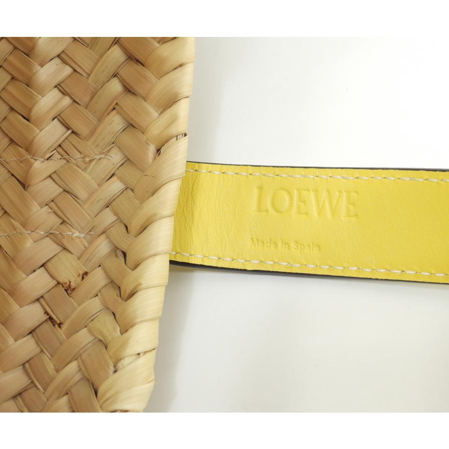 Basket（LOEWE） ロエベ バスケットスモール カゴバッグ ナチュラル黄