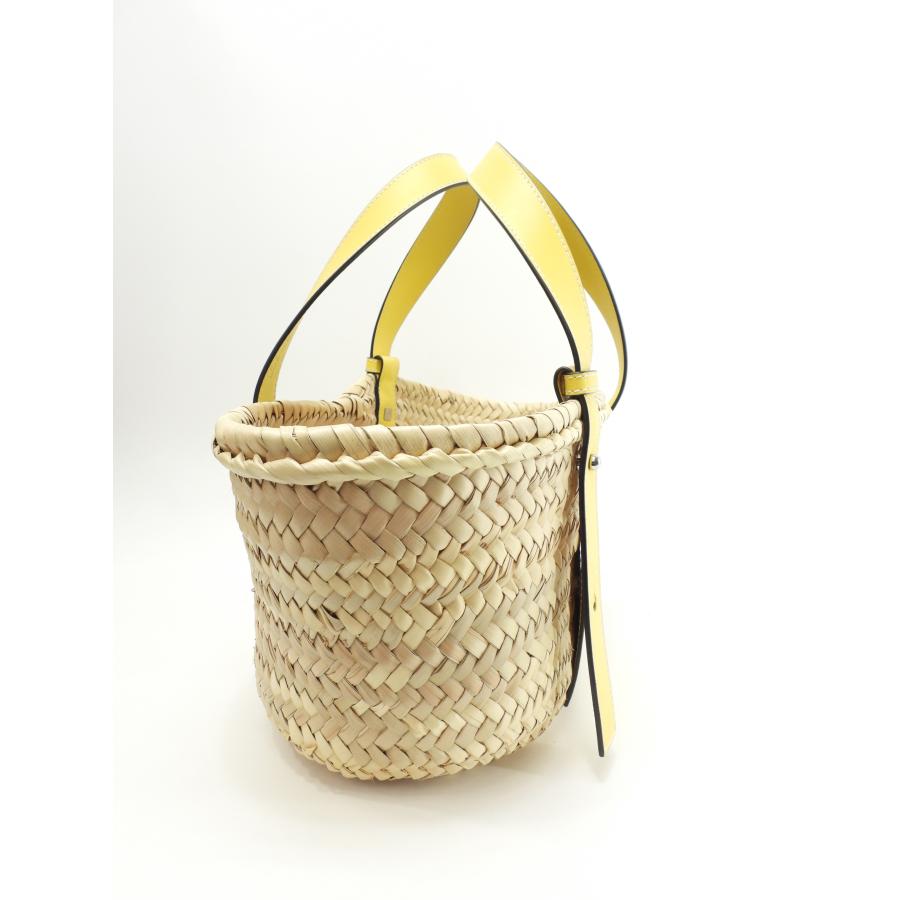 Basket（LOEWE） ロエベ バスケットスモール カゴバッグ ナチュラル黄