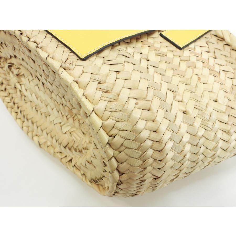 Basket（LOEWE） ロエベ バスケットスモール カゴバッグ ナチュラル黄