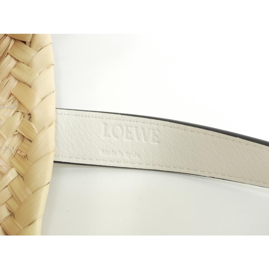 Basket（LOEWE） ロエベ バスケットスモール カゴバッグ ナチュラル白