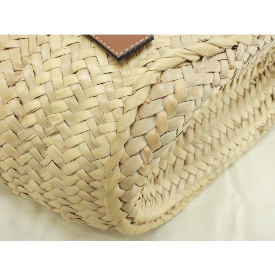 Basket（LOEWE） ロエベ バスケット小 カゴバッグ ナチュラル/タン