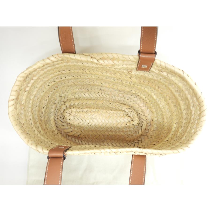 Basket（LOEWE） ロエベ バスケット小 カゴバッグ ナチュラル/タン