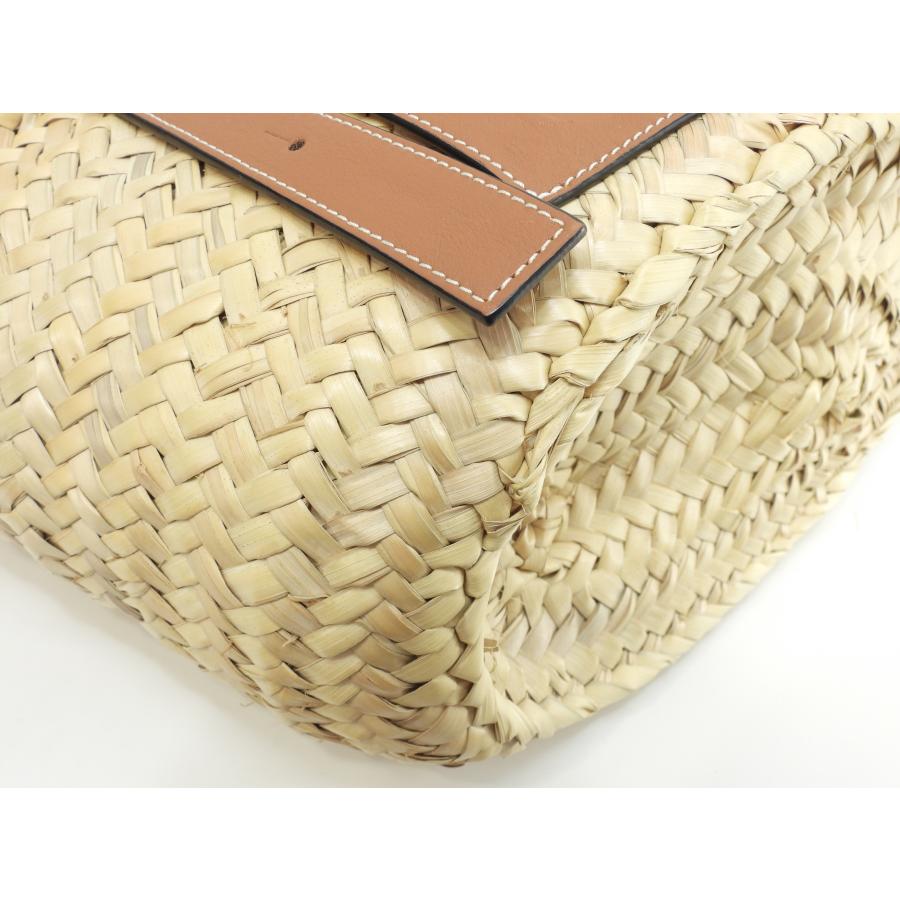 Basket（LOEWE） ロエベ バスケット小 カゴバッグ ナチュラル/タン