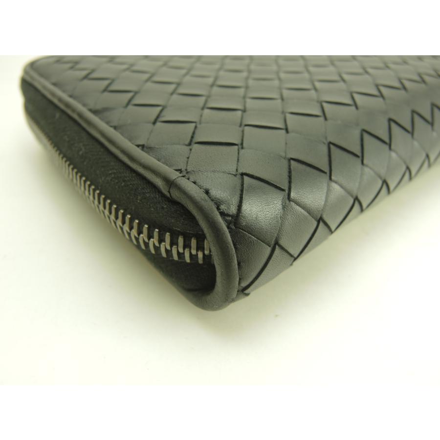 ボッテガヴェネタ 長財布 イントレチャート グレー BOTTEGA VENETA（ボッテガ・ヴェネタ） ロングウォレット大 イントレ