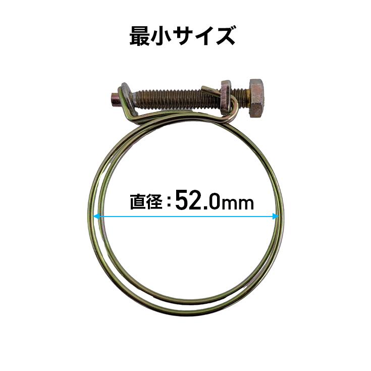 有名なブランド 水ポンプ HG-DP50用パーツ ホースバンド 7223 copper