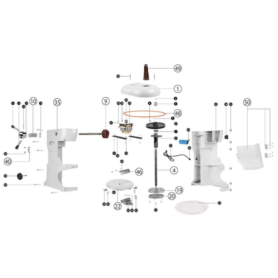 かき氷機 WF-A288用 氷台 A288-P22 : HAIGE - 通販 - Yahoo