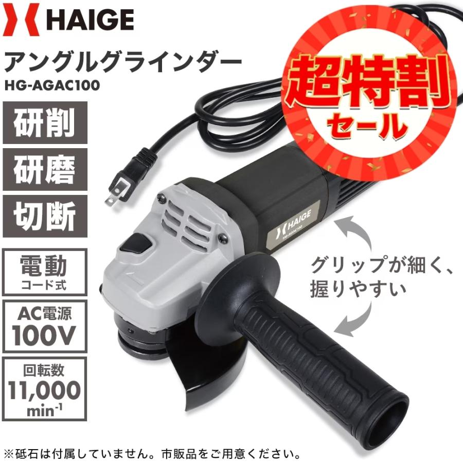 TRUSCO アングルグラインダー　Φ100 TAAG100 TAAG-100 エアアングルグラインダー 1台 TRUSCO 【通販モノタロウ】