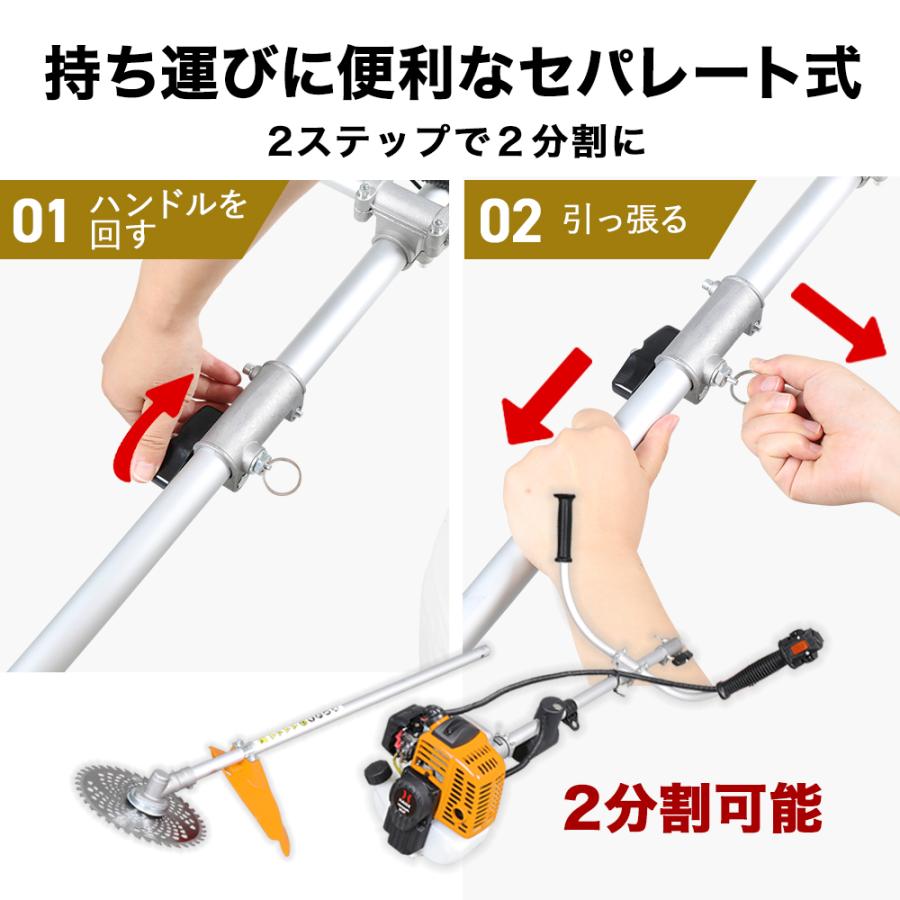 HAIGE ハイガー公式 エンジン式 刈払機 草刈機 26cc 2サイクル 両手ハンドル チップソー 軽量 HG-BC260 1年保証 : HAIGE - 通販 - Yahoo!ショッピング HAIGE ハイガー公式 エンジン式 刈払機 草刈機 26cc 2サイクル 両手ハンドル チップソー 軽量 HG-BC260 1年保証 : HAIGE - 通販 - Yahoo!ショッピング