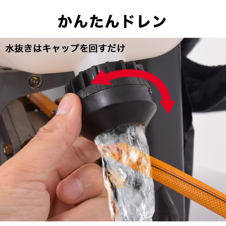 HAIGE エンジン噴霧器 動噴 動力噴霧器 背負式 20Lタンク 2サイクル